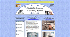 Desktop Screenshot of macbethskennels.com